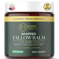 Pure Truth Beef Tallow Skin Care – Unscented Whipped Tallow & Honey Balm