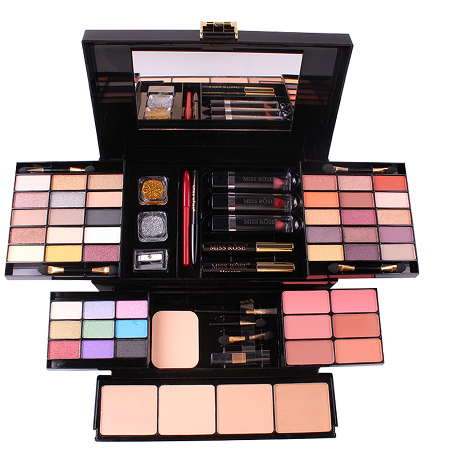 Pure Vie 54-Color All-in-One Holiday Gift Makeup Set | Complete Starter Kit