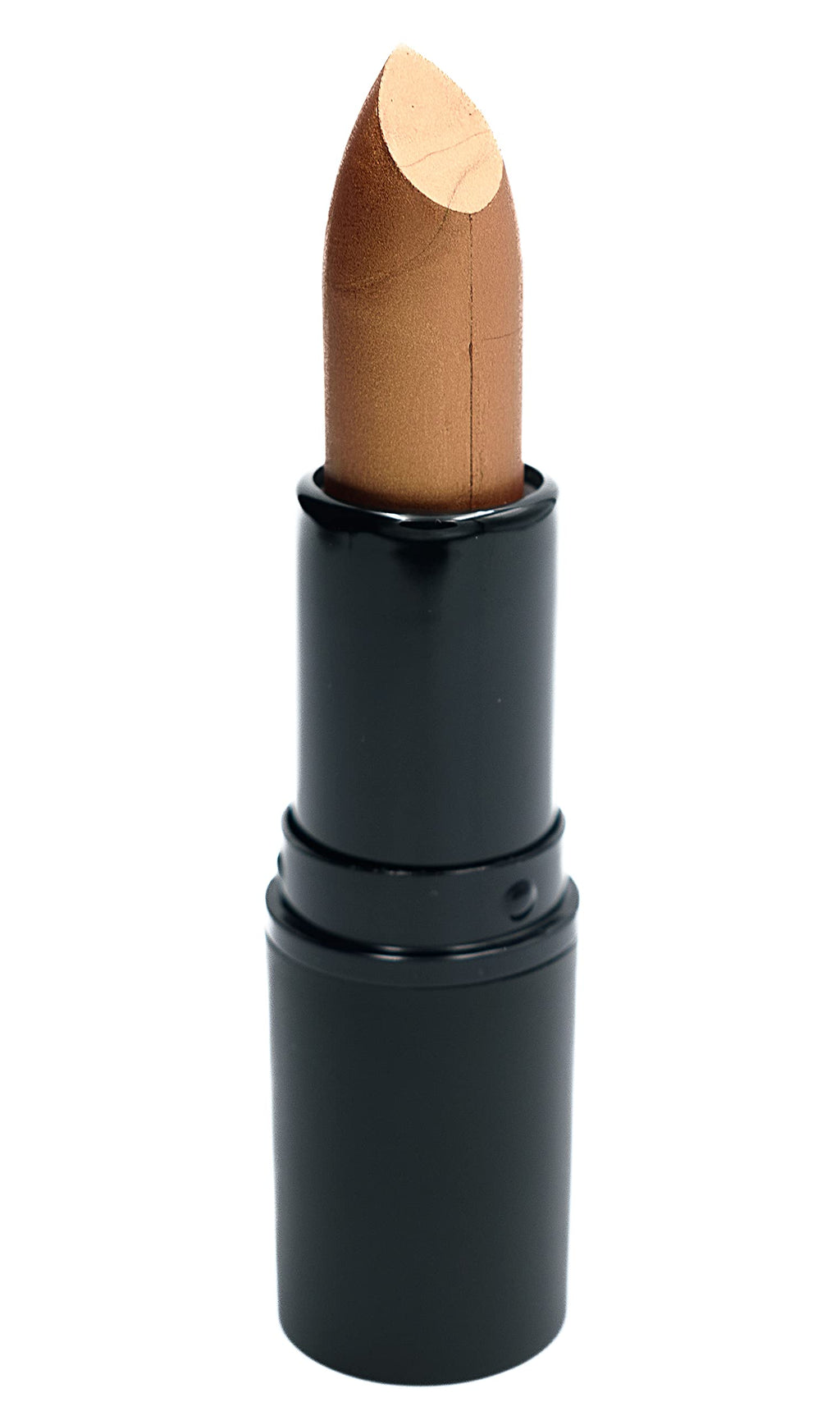 Pure Ziva Bronze Foil Lipstick — Metallic Gold-Bronze Shiny Lip Cream, Paraben Free, Cruelty Free, Made in USA