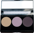 Pure Ziva Vegan Eyeshadow Trio: Off White, Lavender & Deep Purple | Cruelty-Free, USA-Made