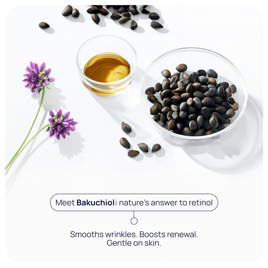 PUREANCE Organic Bakuchiol Plumping Serum – Gentle Anti-Aging for Face
