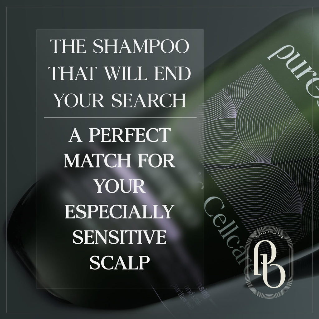 Purebble Deep Cleansing Botanic Cellcare Shampoo – Sulfate-Free, Color-Safe, pH Balanced (500ml)