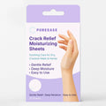 PUREEASE Cracked Skin Repair Sheets for Dry Heels, Fingers & Hands – Waterproof, Invisible Barrier Patches (10 Sheets)