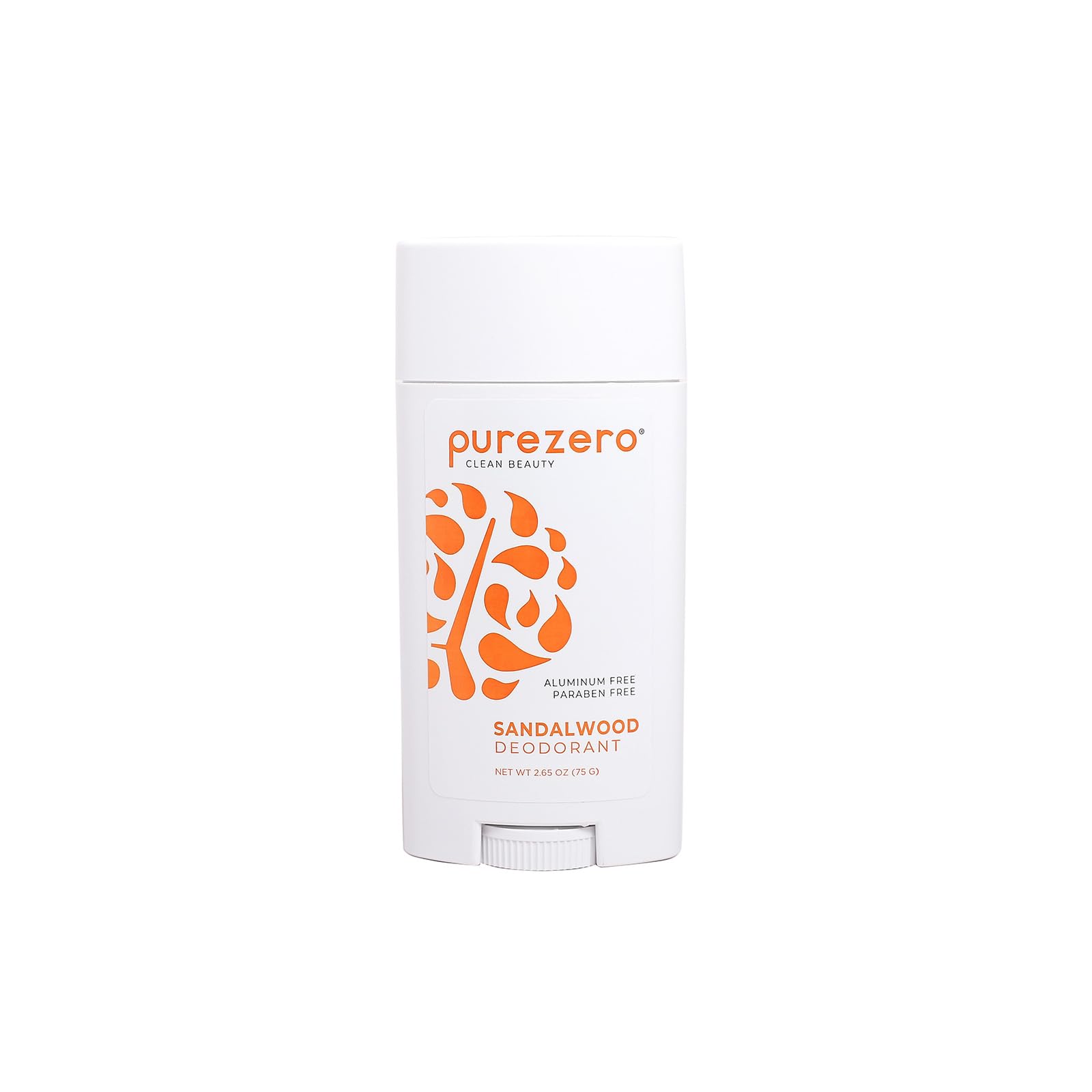 Purezero Sandalwood Deodorant – Aluminum & Paraben Free, 24-Hour Odor Protection, Shea Butter & Coconut Oil | For Women & Men