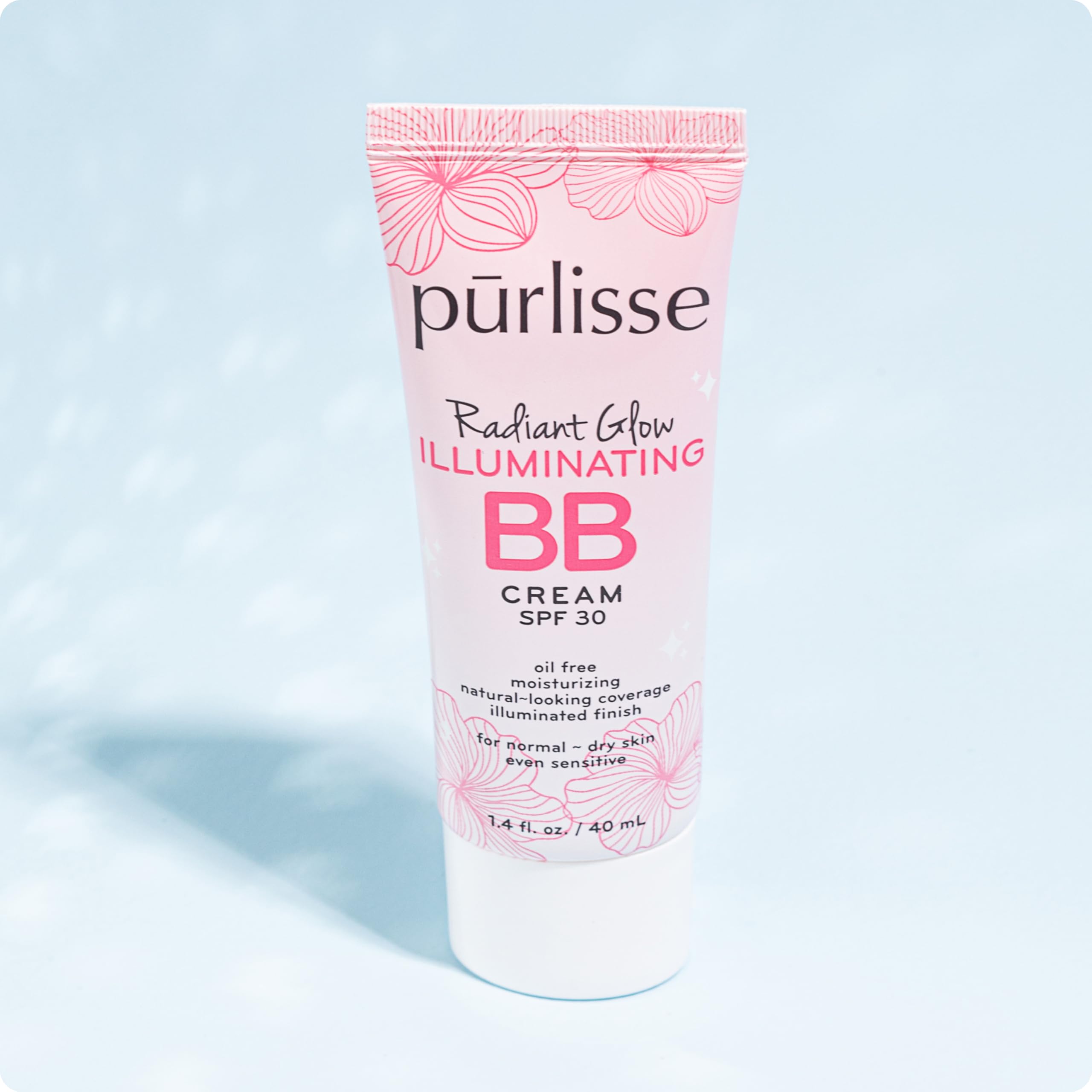 Pūrlisse Radiant Glow BB Cream SPF 30 – Dewy Finish with Goji & Hawthorn Berry