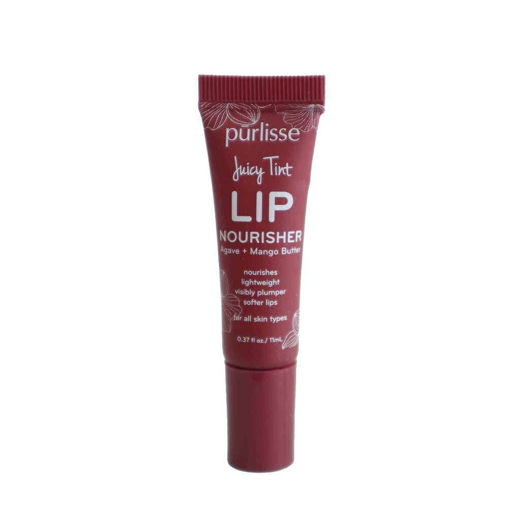 purlisse Juicy Tint Moisturizing Lip Balm – Berry Shine, Hydrating Tint (0.38 oz)