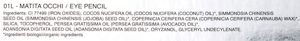 PuroBIO Certified Organic Long Lasting Extra Black Eyeliner – Vegan, Cruelty-Free, Nickel Tested