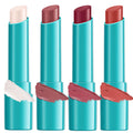 Qawnfy 4-Piece Lip Tint Hydrating Set — Long-Lasting, Non-Stick Lip Oil Balm