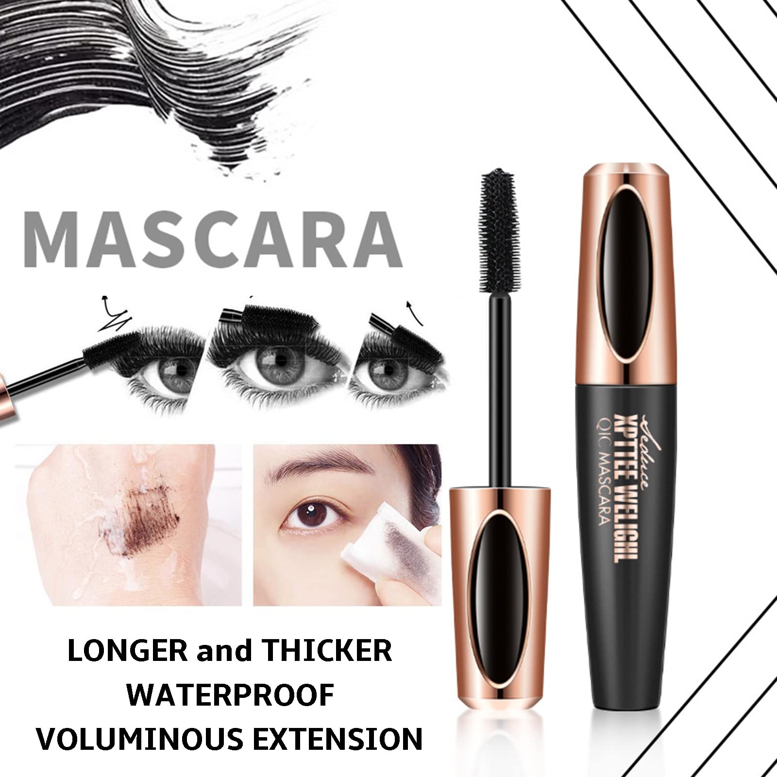 QiBest Makeup Set For Women Full Kit – 39-Color Nude Smokey Eyeshadow Palette, Foundation, Mascara & Lipstick Gift Set