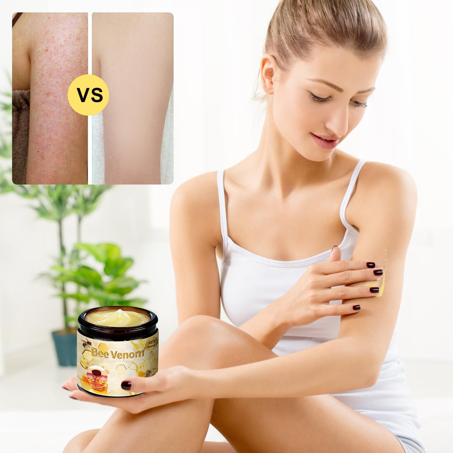 QiFind Bee Venom Skin Treatment Cream – 2025 Professional Repair Cream for All Body Parts (2 pcs)
