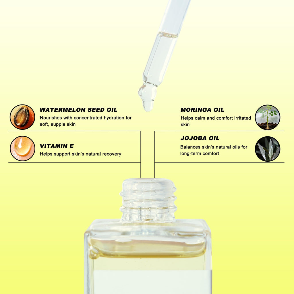 QINJAX After Shave Oil – Sweet Vanilla Ice Cream Scent for Women (100 ml)