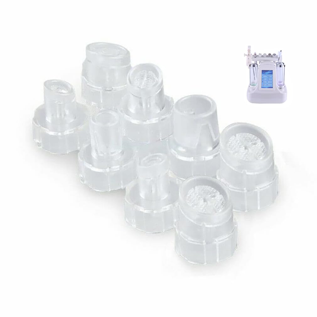 QiQiBaby Hydro Dermabrasion Attachment — Deep Cleansing Spa Face Tools (8 Tips)