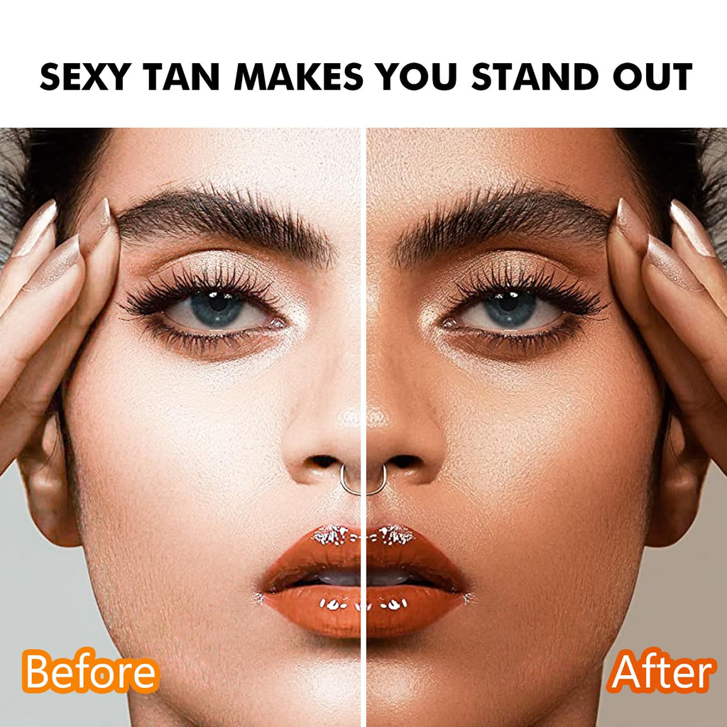 QRZBPZWE Tan Accelerator Cream – Natural Tanning Lotion for Face & Body | Indoor & Outdoor Use (2-Pack)
