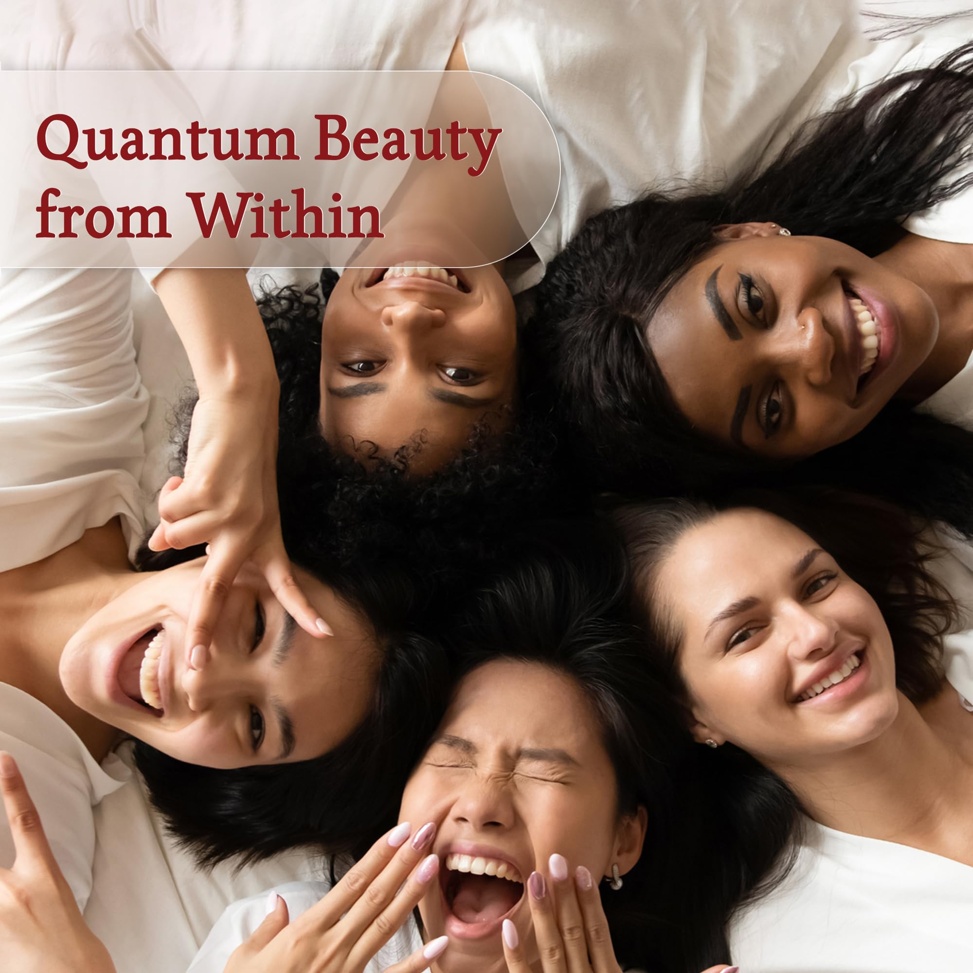 Quantum Nutrition Labs Hair Skin and Nails Keratin Supplement – 60 Vegetarian Capsules