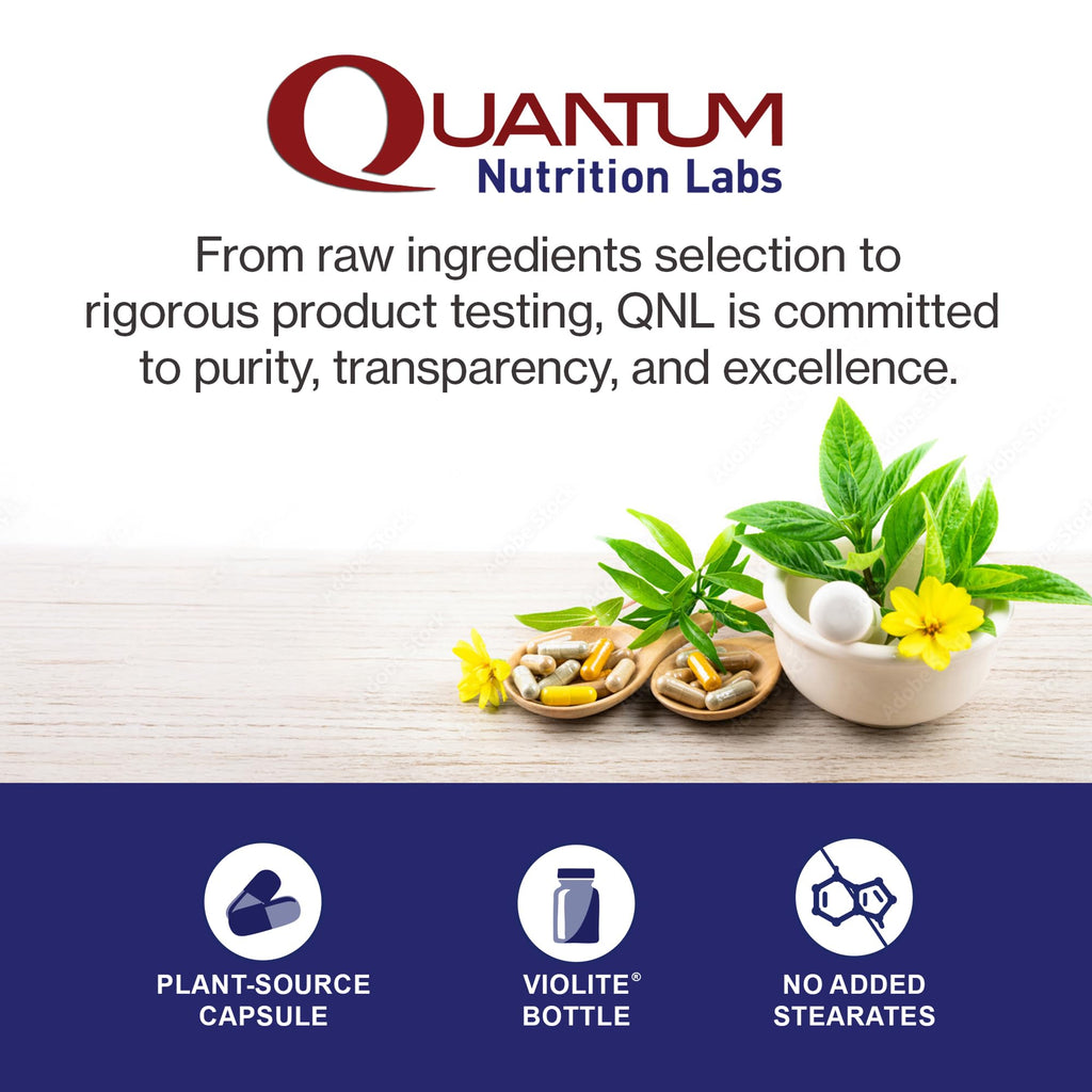 Quantum Nutrition Labs Hair Skin and Nails Keratin Supplement – 60 Vegetarian Capsules