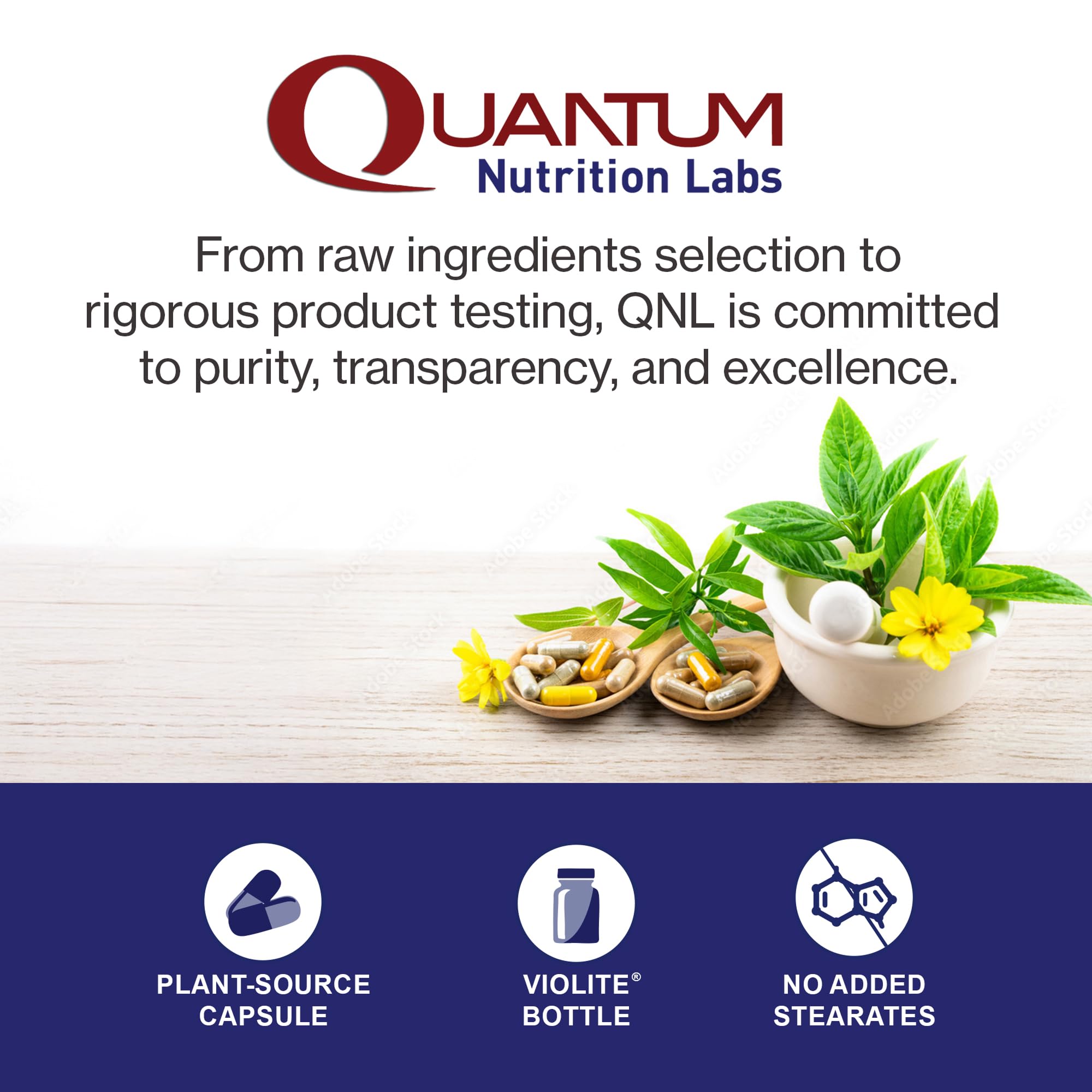 Quantum Nutrition Labs Hair Skin and Nails Keratin Supplement – 60 Vegetarian Capsules