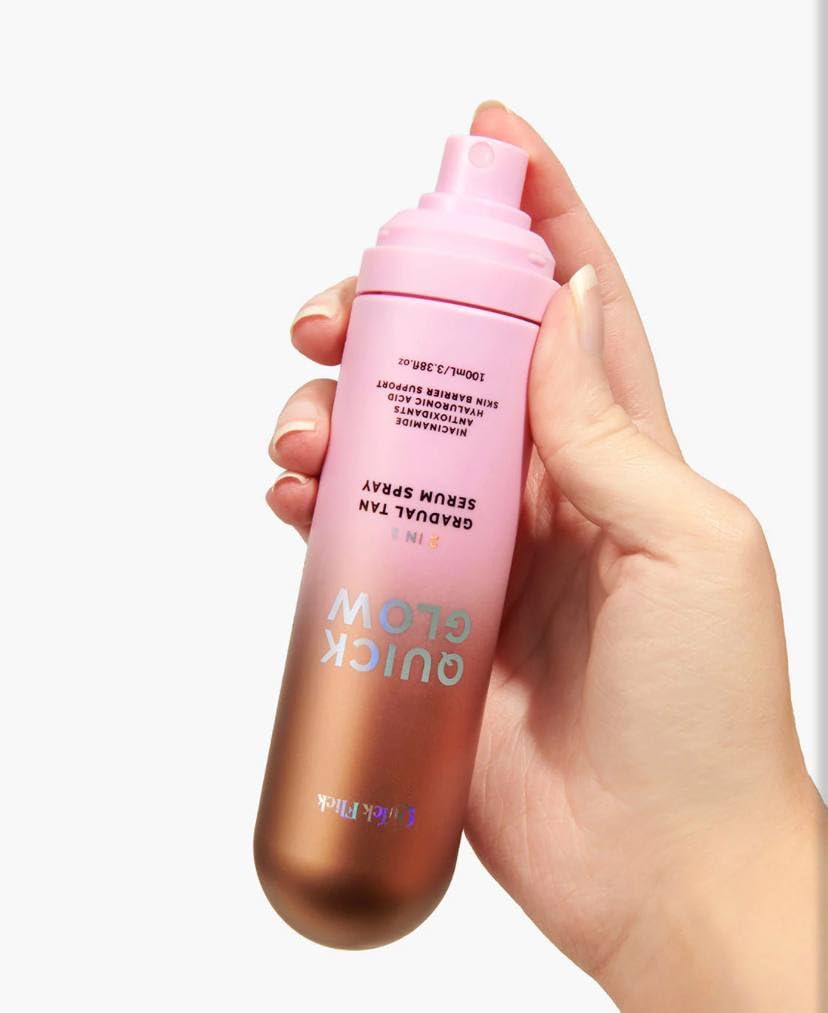 Quick Beauty Quick Glow Gradual Tan Serum Spray – 3.4 oz