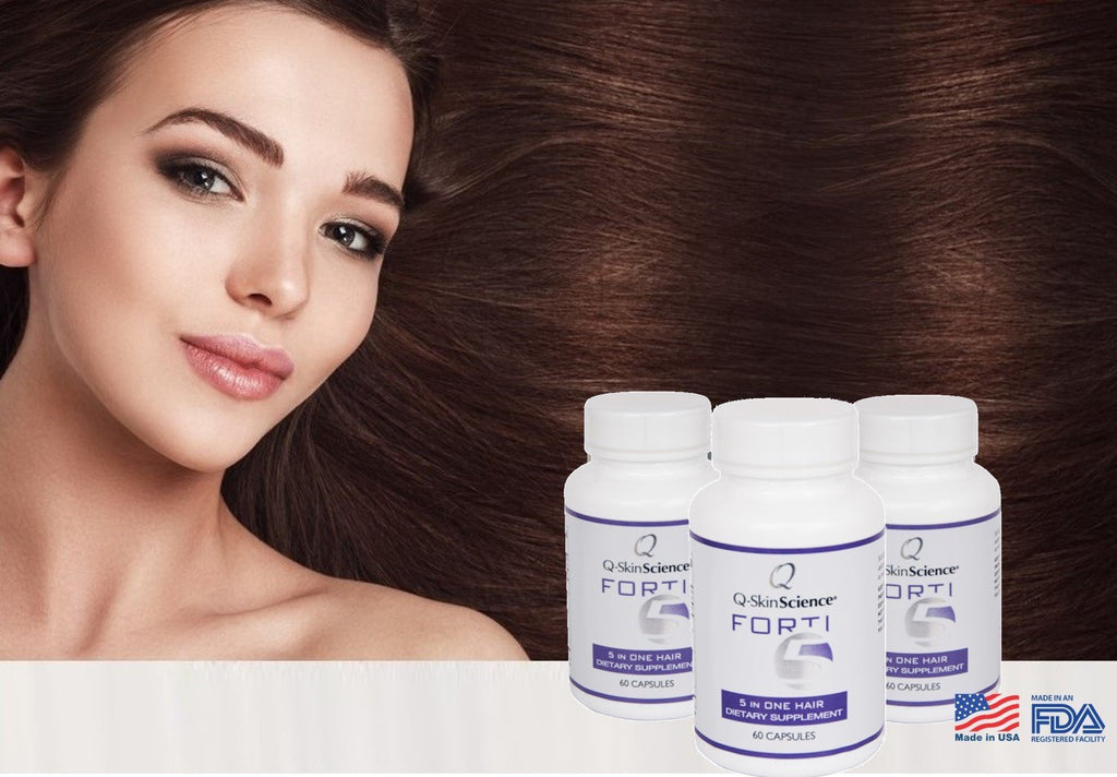 Quintessence Forti5 Hair Growth Nutritional Supplement – 60 Capsules (1 Month Supply)