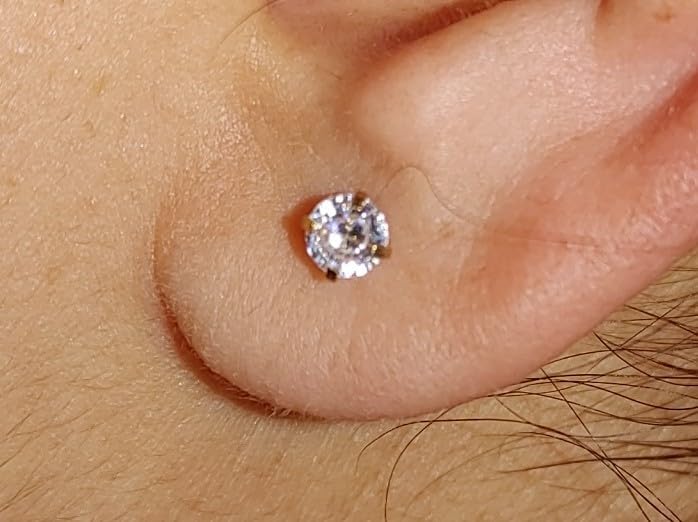 QWALIT Gold Ear Piercing Kit – Self Piercing Gun for Home Use