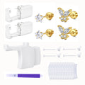 QWALIT Gold Ear Piercing Kit – Self Piercing Gun for Home Use