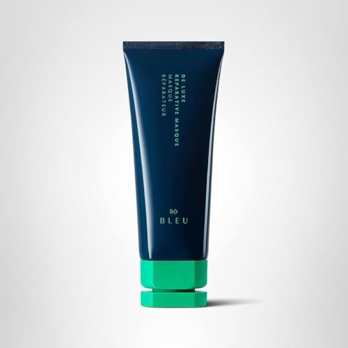 R+Co BLEU De Luxe Reparative Masque – Texture, Strength & Shine for Dry, Damaged Hair (5 oz)