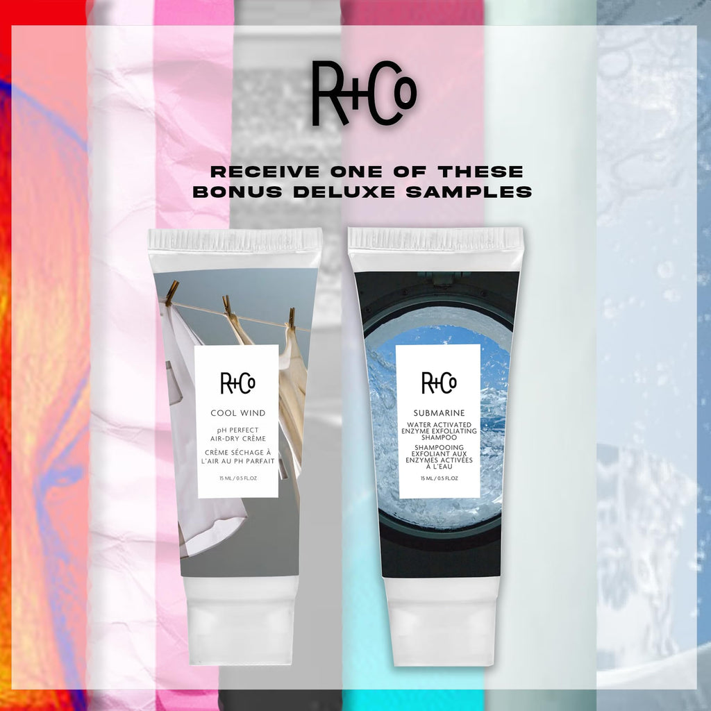 R+Co Cool Wind pH Perfect Air Dry Creme (5 oz) + Bonus Deluxe Sample (0.5 oz) | Hydrates, Tames, Softens | Vegan + Cruelty-Free