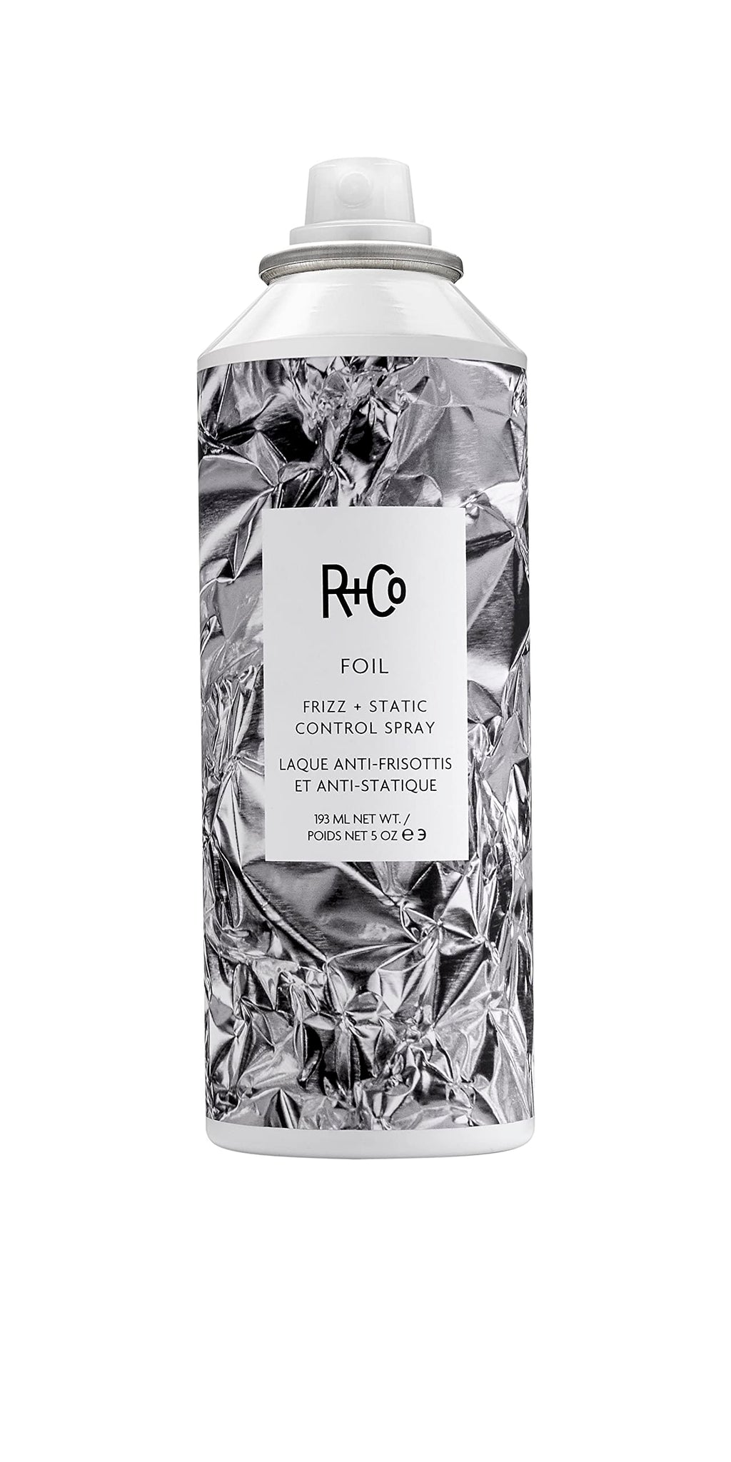 R+Co Foil Frizz + Static Control Spray 193 ml / 5 oz — Smooth, Shiny Hair