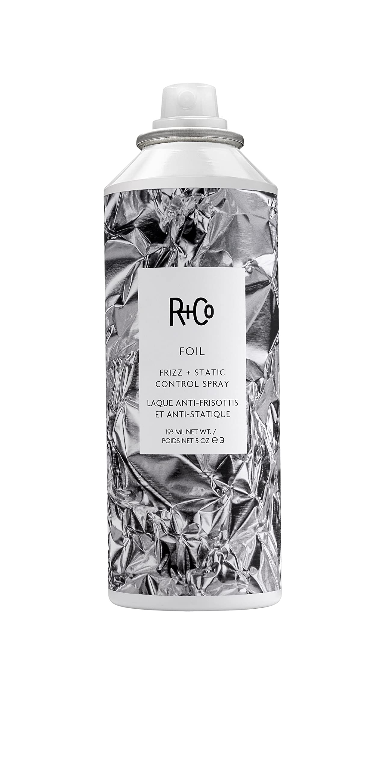 R+Co Foil Frizz + Static Control Spray 193 ml / 5 oz — Smooth, Shiny Hair