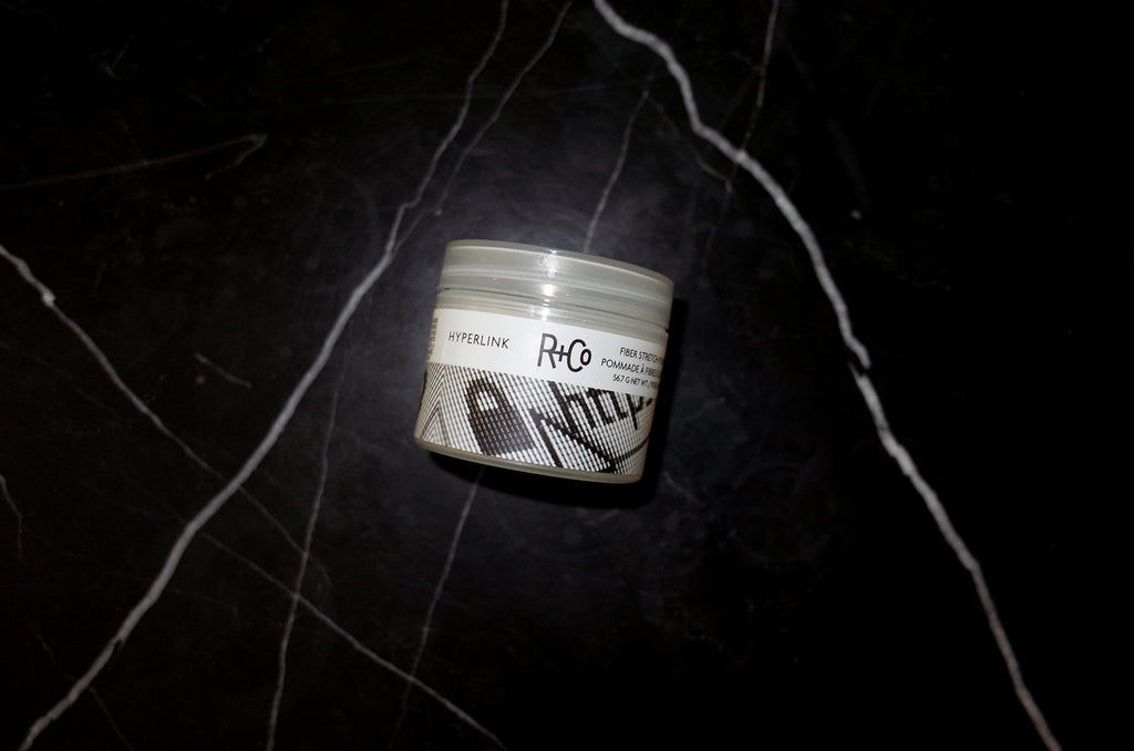 R+Co Hyperlink Fiber Stretch Pomade – Weightless Volume & Flexible Hold (56.7 g / 2 oz)