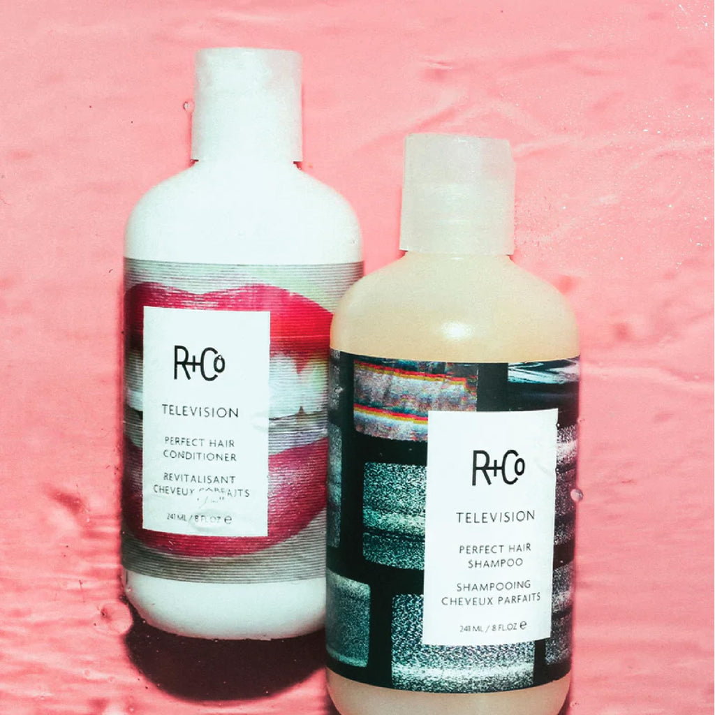 R+Co Television Perfect Travel Shampoo + Conditioner Set | TSA-Approved, Vegan & Cruelty-Free