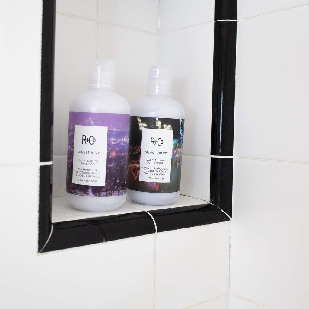 R+Co Sunset Blvd Blonde Conditioner – Brightening, Hydration, Brassiness Control | 8.5 oz | Vegan & Cruelty-Free