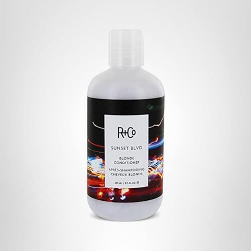 R+Co Sunset Blvd Blonde Conditioner – Brightening, Hydration, Brassiness Control | 8.5 oz | Vegan & Cruelty-Free