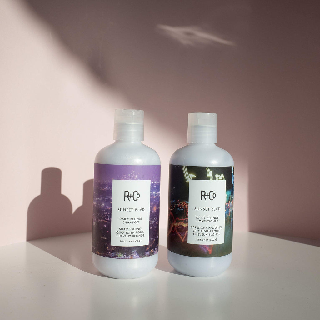 R+Co Sunset Blvd Blonde Conditioner – Brightening, Hydration, Brassiness Control | 8.5 oz | Vegan & Cruelty-Free