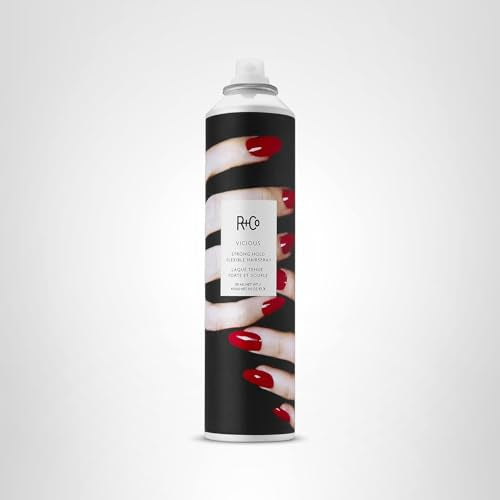 R+Co VICIOUS Strong Hold Flexible Hairspray – 280 ml / 9.5 oz
