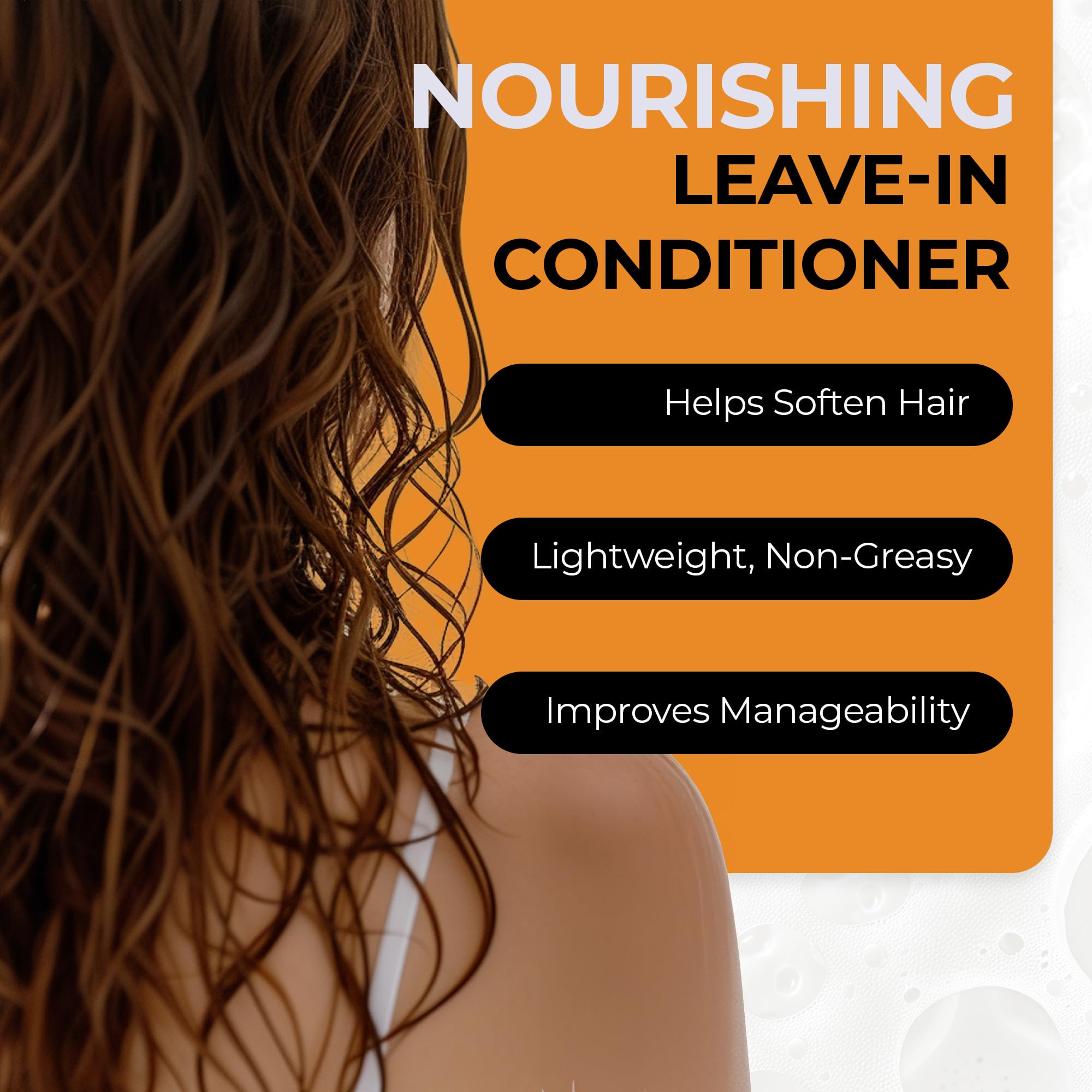 RA COSMETICS Batana Oil Leave-In Conditioner – Strengthens, Hydrates & Frizz Control | Lightweight Curl-Defining Formula | Sulfate & Paraben-Free 16oz