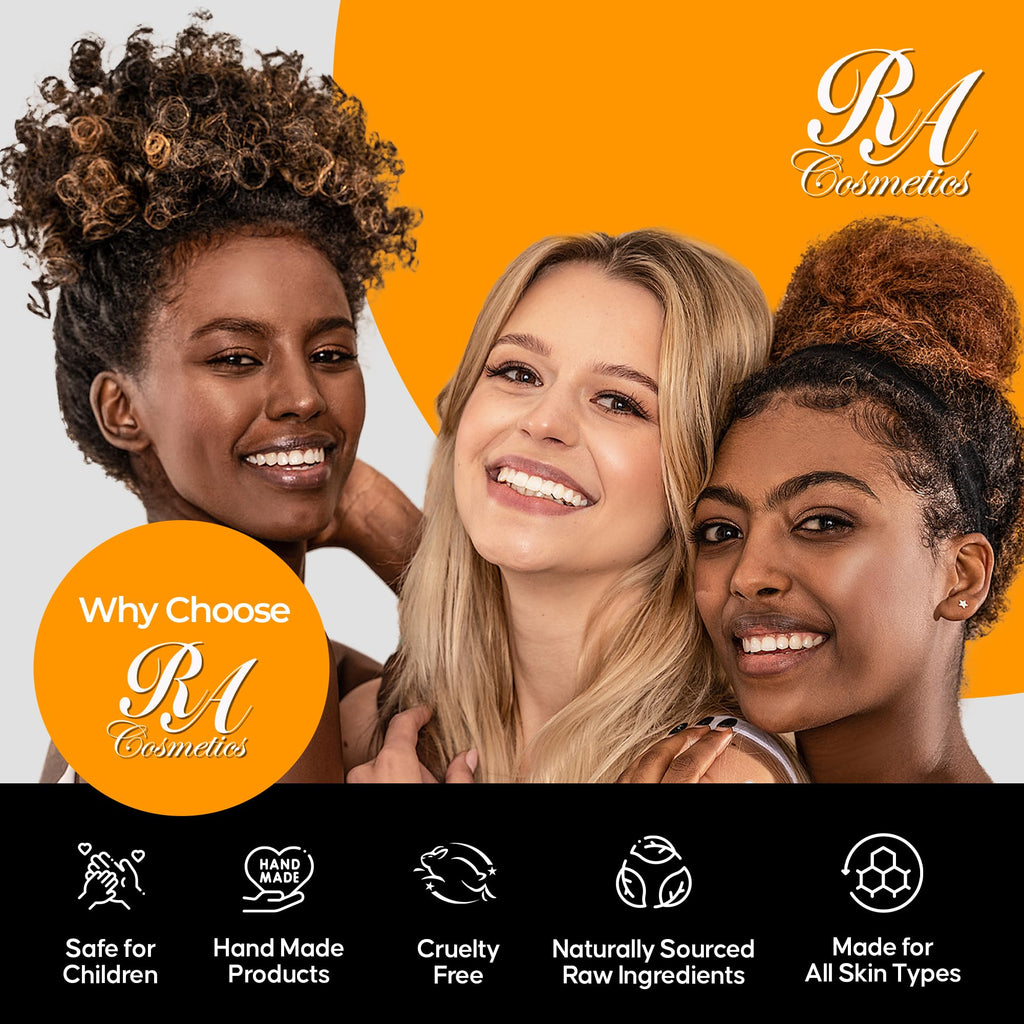 RA COSMETICS Whipped Shea Butter with Lemongrass – 100% Unrefined Ghana Sheabutter