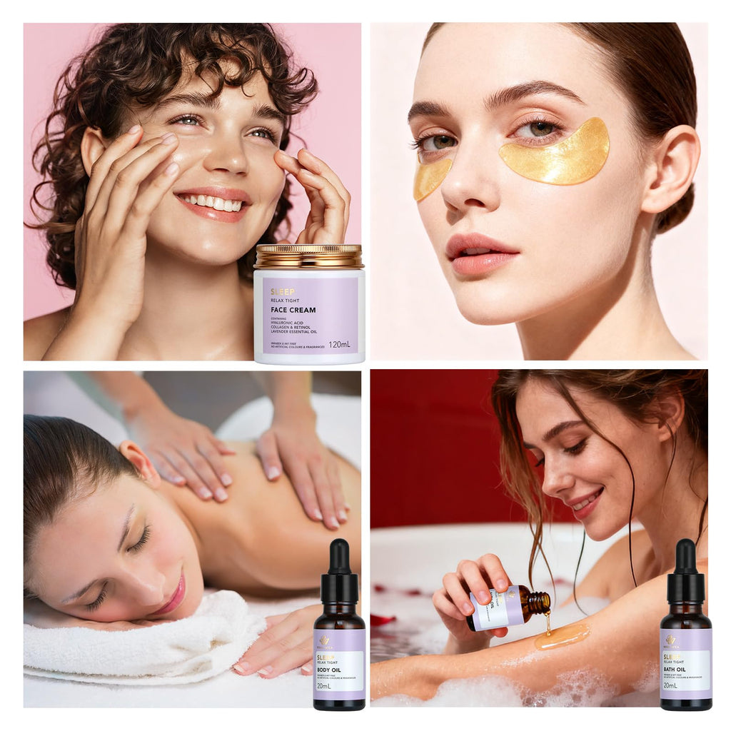 RA ROSA ACCA Valentines Day Gift Set – 30-Piece Skin Care & Bath Spa Collection