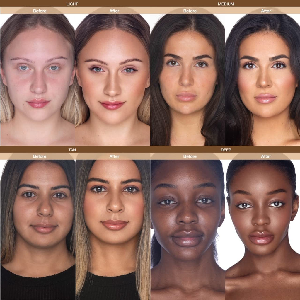 Rachel Couture CC Cream | Color-Correcting Foundation with Hyaluronic Acid | Light
