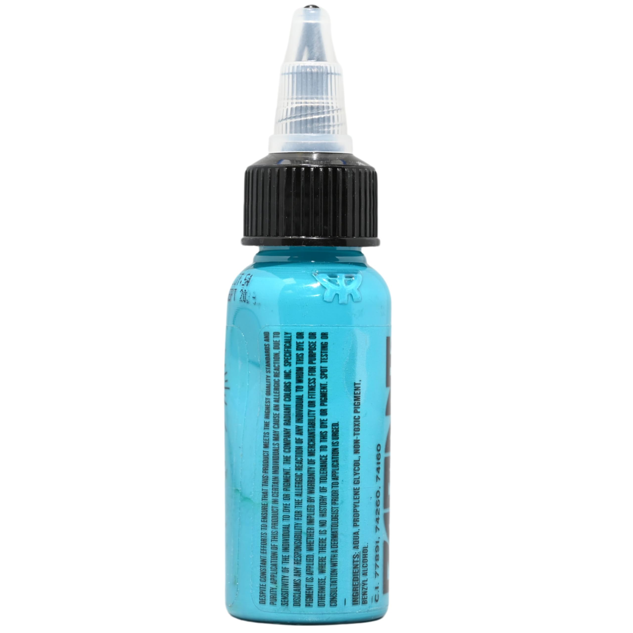 Radiant Colors Sky Blue Tattoo Ink 1oz – Bright Airy Blue for Highlights & Cool Color Effects