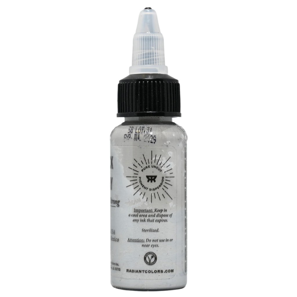 Radiant Colors Slick Gray Tattoo Ink 1oz – Cool Gray for Layering, Shading & Texture