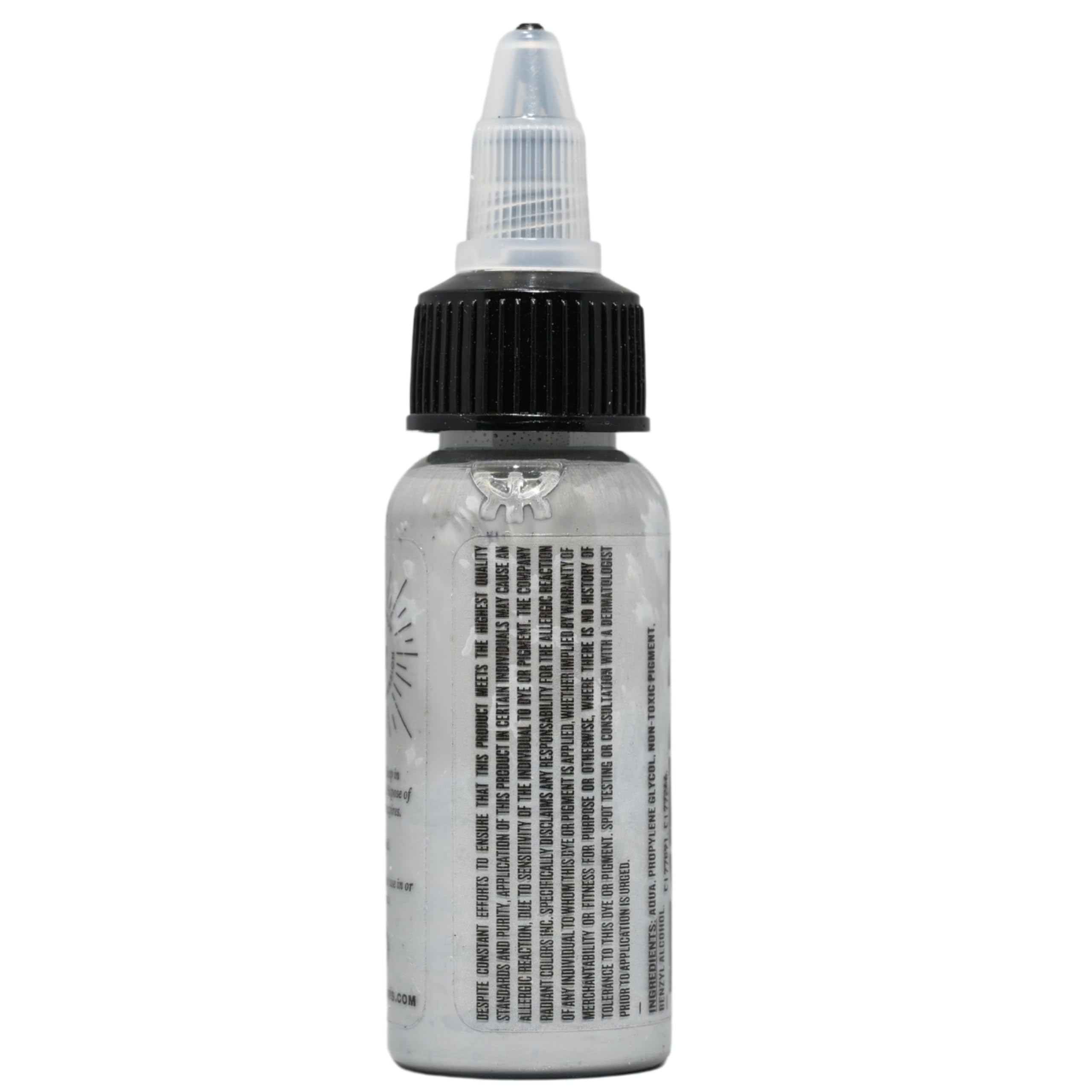 Radiant Colors Slick Gray Tattoo Ink 1oz – Cool Gray for Layering, Shading & Texture