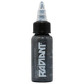 Radiant Colors Sly Gray Tattoo Ink 1oz – Smooth Mid Gray for Shading & Soft Contrast