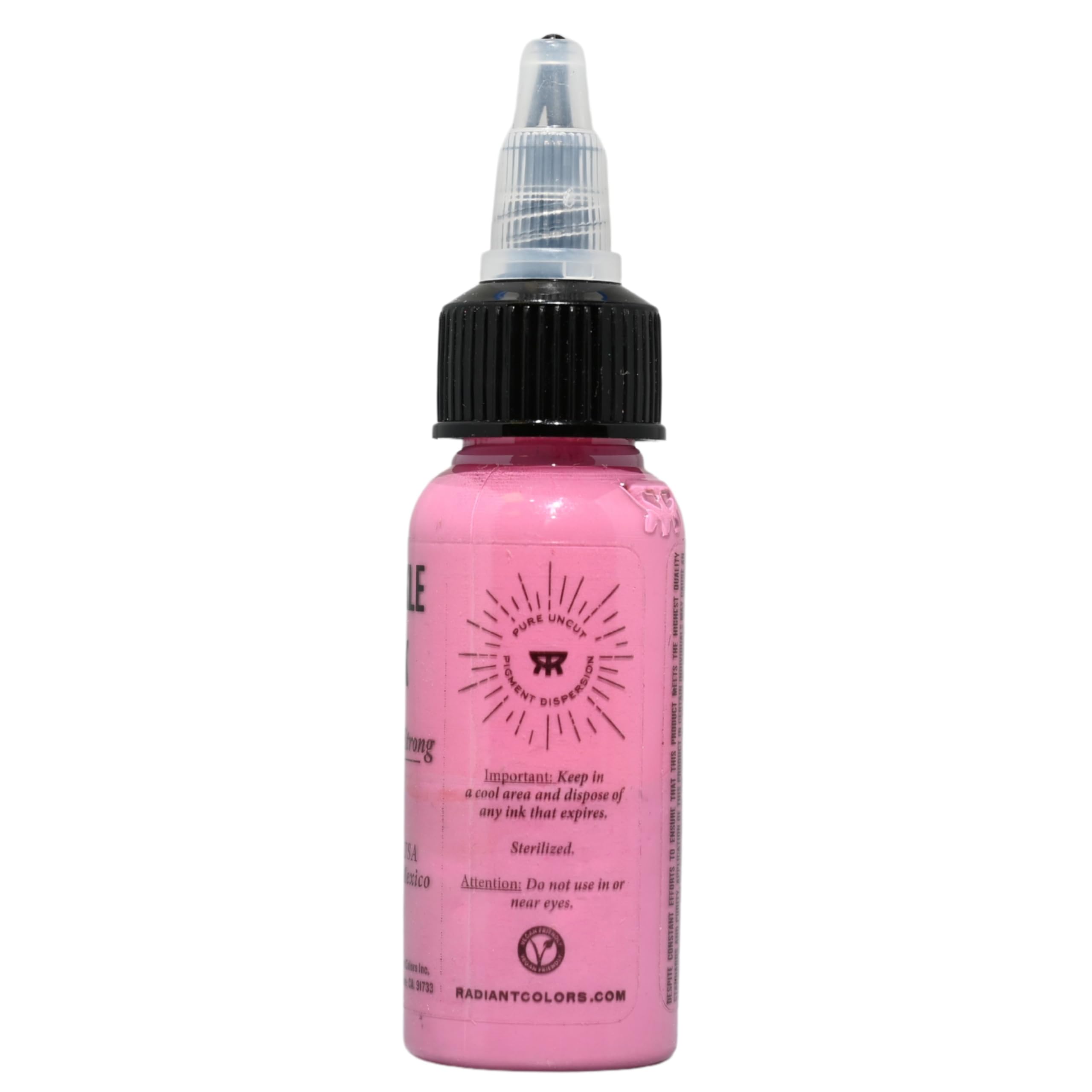 Radiant Colors Sprinkle Pink Tattoo Ink 1oz – Delicate Shading & Color Blending