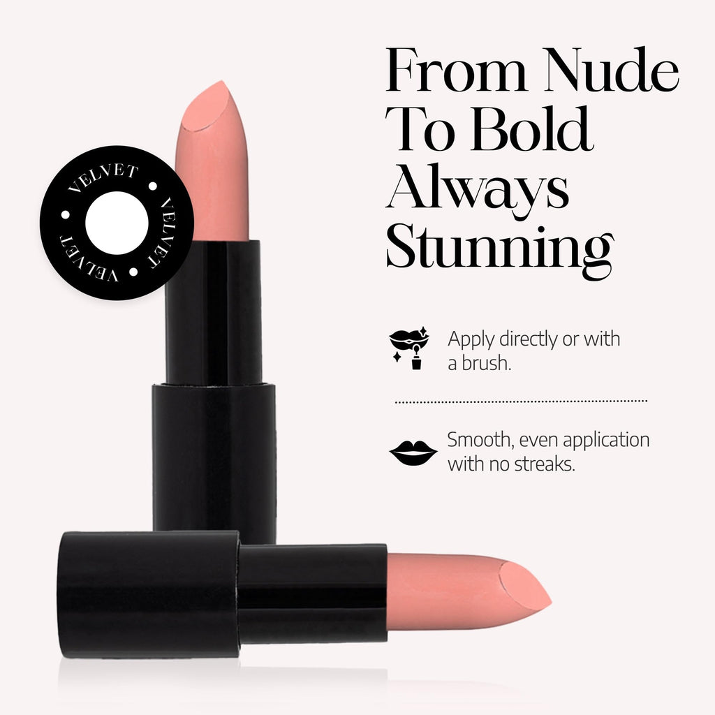 Radiant Professional Advanced Care Lipstick – Velvet Matte, Ultra Nourishing with UVA UVB Filters – 30 RIPE PLUM