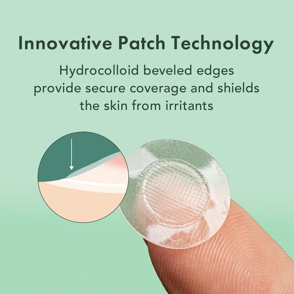 Rael Pimple Patches – Miracle Microcrystal Spot Cover with Tea Tree Oil (36 Count)