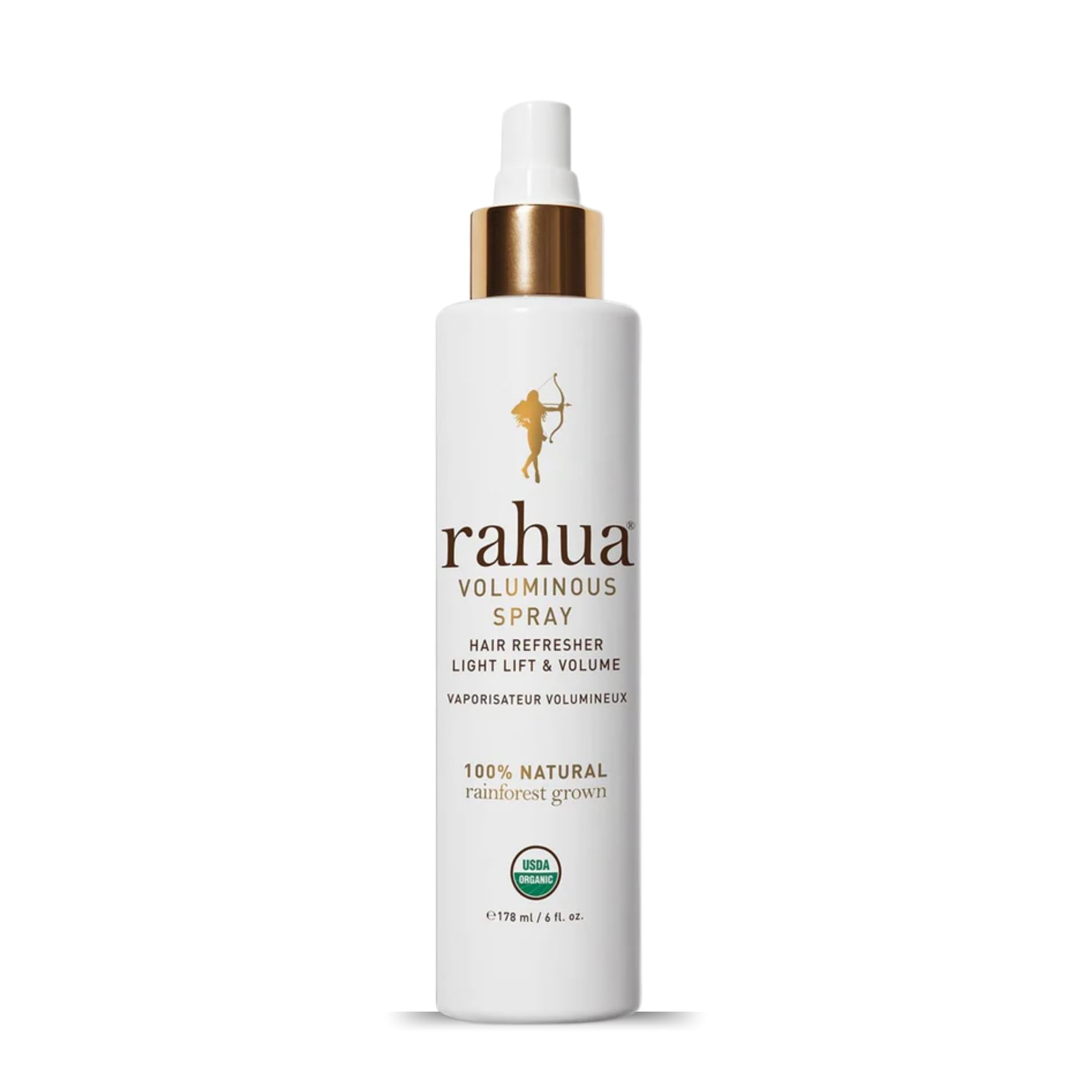 Rahua Voluminous Spray – Lightweight Vegan Texture for Fine to Medium Hair | Lemongrass & Citrus | 6 fl oz