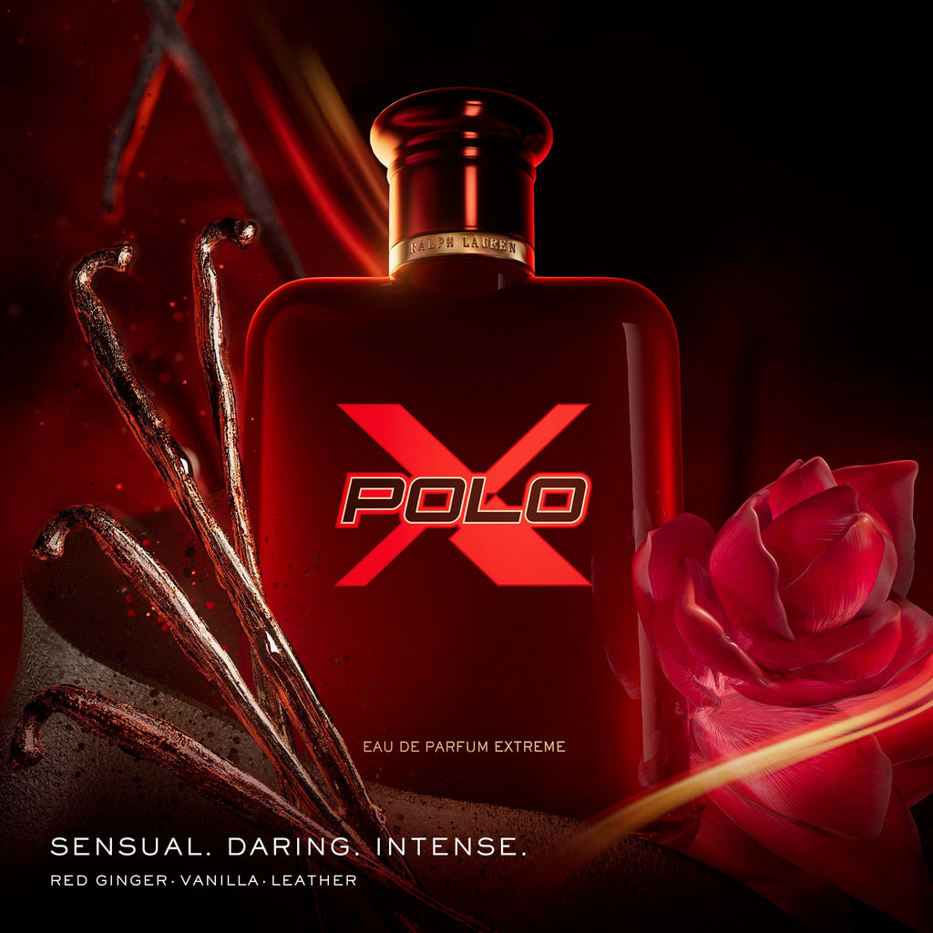RALPH LAUREN FRAGRANCES Polo Red Extreme — Men's Cologne with Red Ginger, Vanilla & Leather (1.35 fl oz)