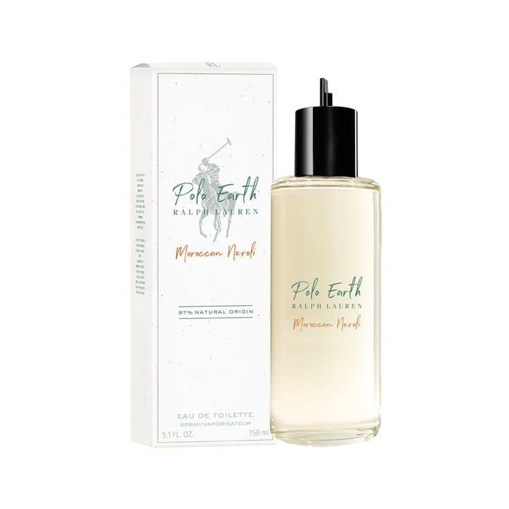 Polo Earth Moroccan Neroli Eau de Toilette Refill - Citrus & Woody by Ralph Lauren Fragrances | 5.0 Fl Oz