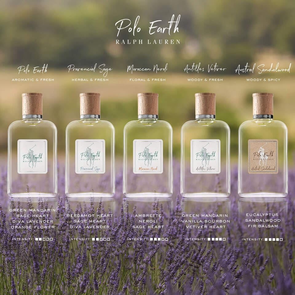 Polo Earth Provencial Sage by Ralph Lauren Fragrances – Eau de Toilette, 3.4 fl oz – Citrus & Woody