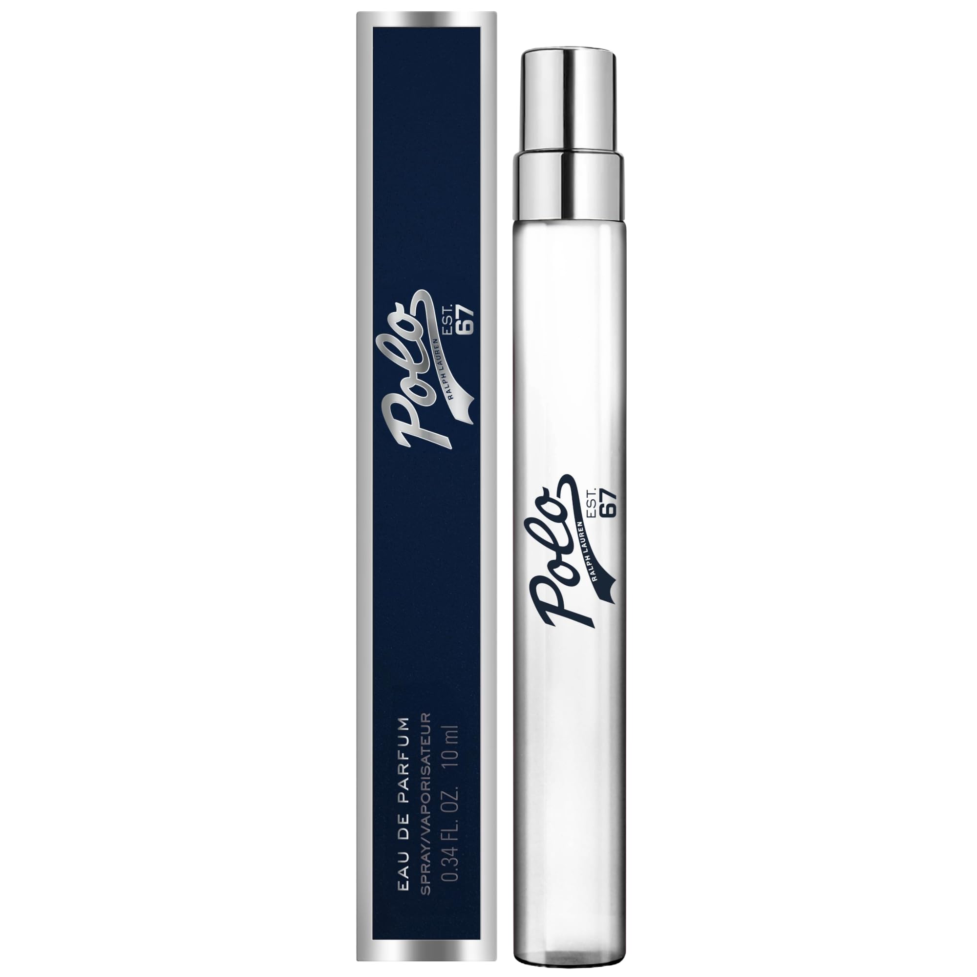 Ralph Lauren Polo 67 Eau de Parfum – Woody Scent with Pineapple, Cedarwood & Benzoin – 0.3 Fl Oz